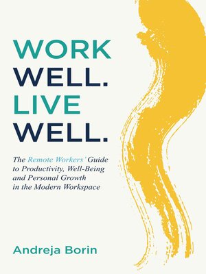 cover image of Work Well. Live Well.